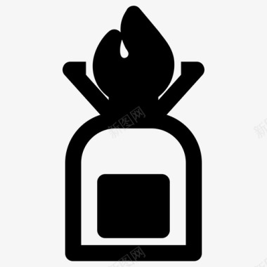 煤气煤气厨师图标图标