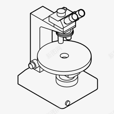 调查显微镜化学调查图标图标