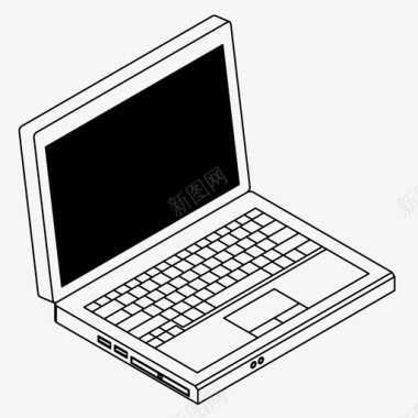 个人笔记本电脑电脑macbook图标图标