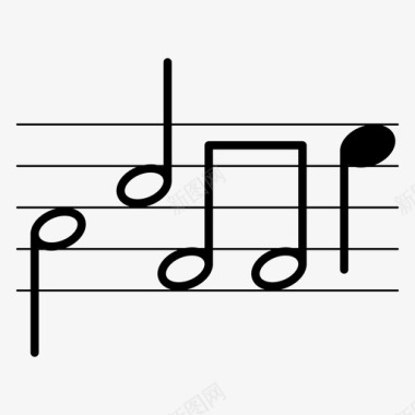 音符歌词颤音图标图标