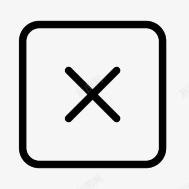 删除垃圾箱关闭取消删除图标图标