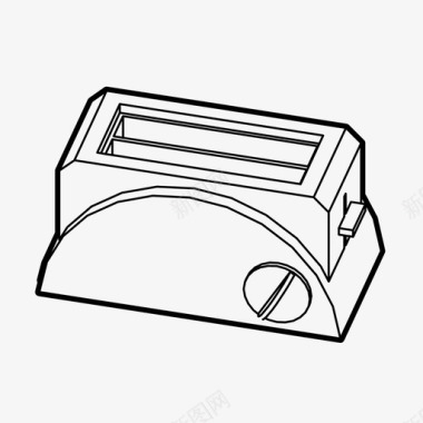面包酱烤面包机家用电器面包烤面包机图标图标