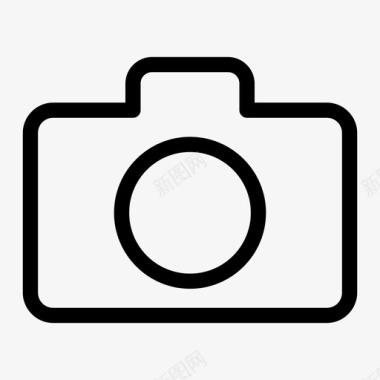 摄影照相机镜头照片图标图标