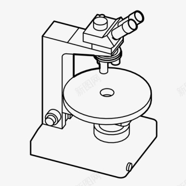 调查显微镜化学调查图标图标
