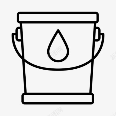 水桶生态绿色能源图标图标