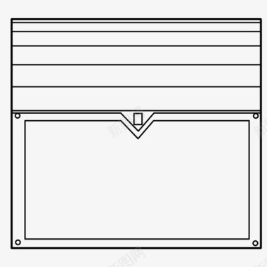 储藏箱子笼子保险箱图标图标