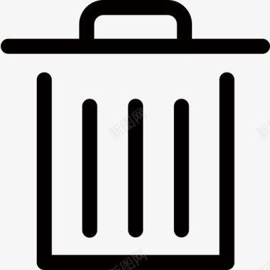 删除垃圾箱删除图标