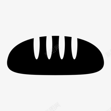 法式鹅肝面包法式面包面包房图标图标