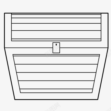 手拿箱子箱子笼子保险箱图标图标