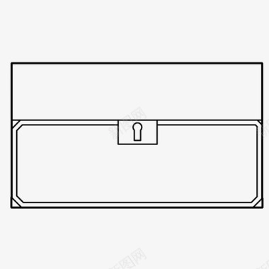 储藏室箱子笼子保险箱图标图标