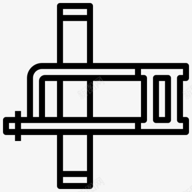 金属用钢锯建筑建筑工具图标图标