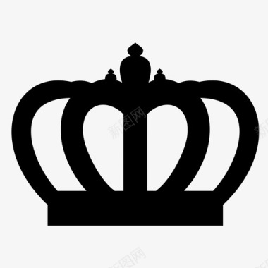 皇冠徽章装饰图标图标