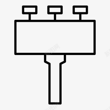 品牌实力图标广告牌广告品牌图标图标