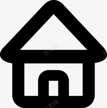 Web地址房子地址公寓图标图标