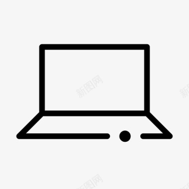 笔记本电脑电动键盘图标图标