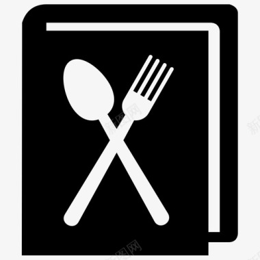 食谱餐饮食品图标图标