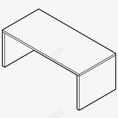 可拆卸办公桌办公桌办公室书房图标图标
