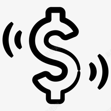 电子数字显示电子支付数字支付美元图标图标