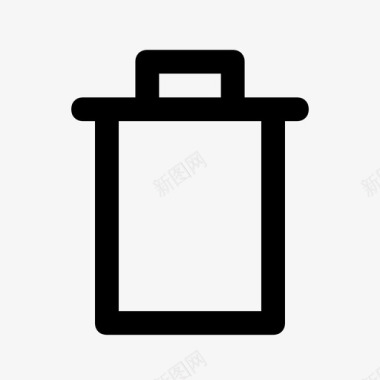 删除垃圾箱删除图标