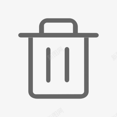 删除垃圾箱删除图标