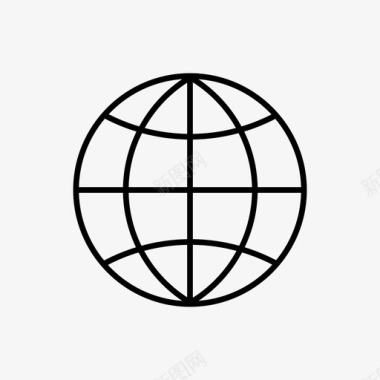 网络星球图标图标