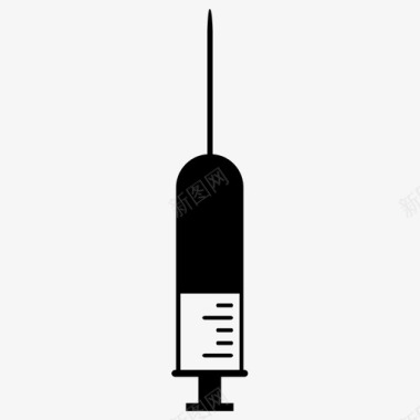 医疗健康器材注射药物健康图标图标