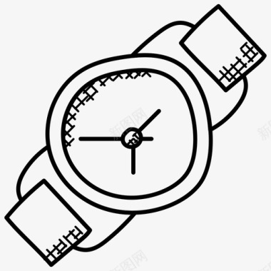 手表时尚配件钟表图标图标