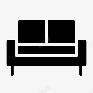 家具沙发家居元素图标图标