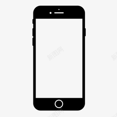 手机电脑标志iphone8苹果设备图标图标