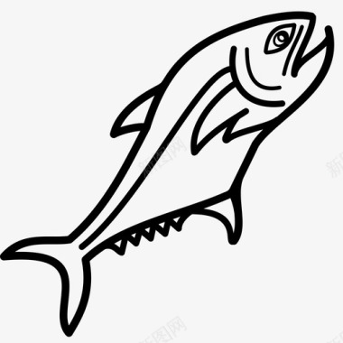 运动钓鱼野鱼旗鱼图标图标