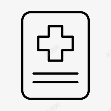 医疗援助医疗报告援助医生图标图标
