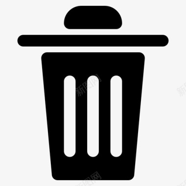 垃圾邮件垃圾桶删除回收站图标图标