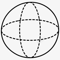 圆相交线性代数几何图形几何图标高清图片