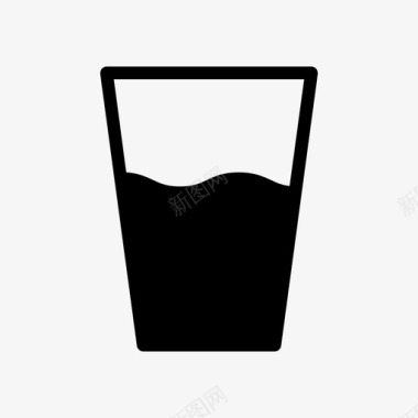 玻璃饮料家居元素图标图标
