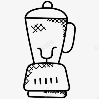 搅拌机家用电器榨汁机图标图标