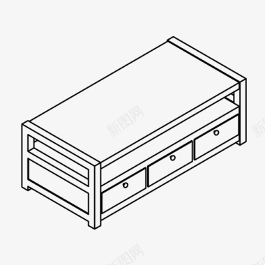 客桌咖啡桌家具家居图标图标