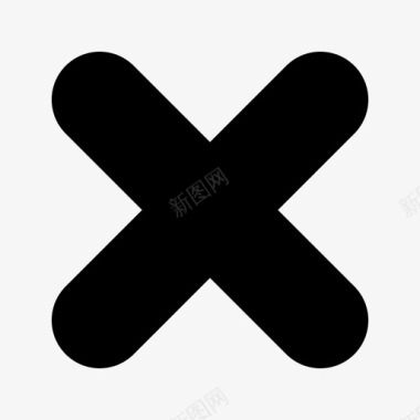 删除垃圾箱删除取消关闭图标图标