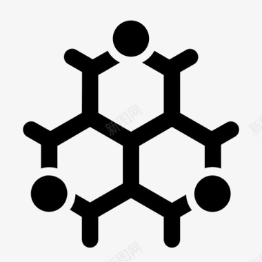 分子圈分子细胞科学图标图标