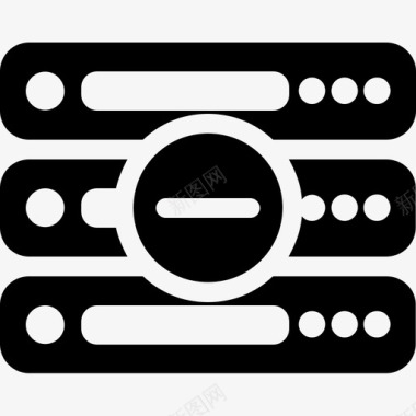 删除垃圾箱删除服务器减号删除图标图标