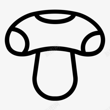 蘑菇秋线图标图标