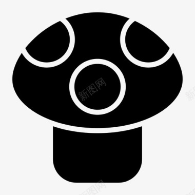 蘑菇木耳沙拉图标图标