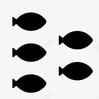 鱼动物航海图标图标