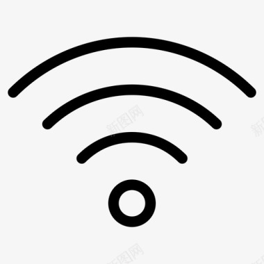 Web编程wifi连接互联网图标图标