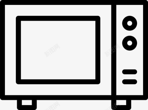 我爱烹饪微波炉电器烹饪图标图标