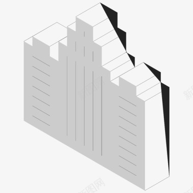 巨石建筑建筑住宅iso图标图标