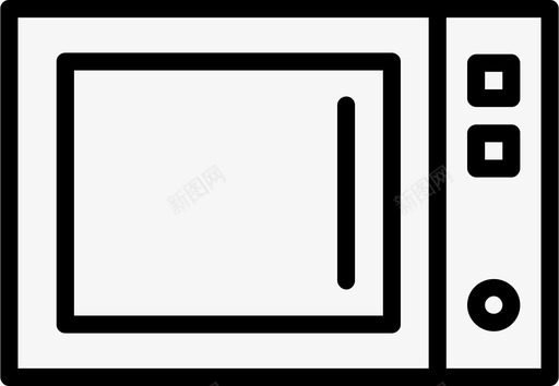我爱烹饪微波炉电器烹饪图标图标
