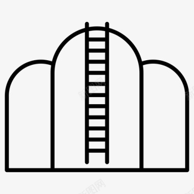 石油泄漏储油能源工厂图标图标