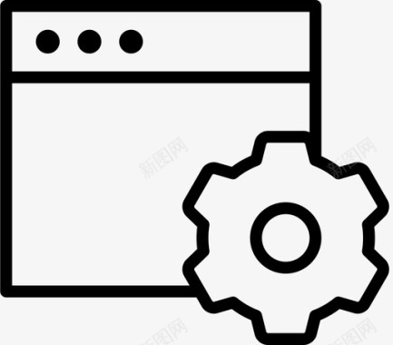 细藤浏览器调整齿轮图标图标