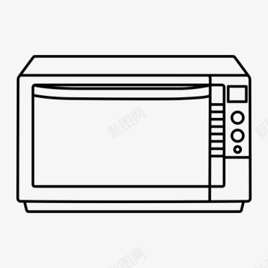 生活电器图标微波炉家用电器图标图标