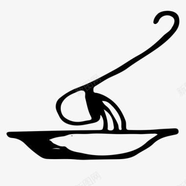 采购产品汤和勺子汤和勺子烹饪图标图标